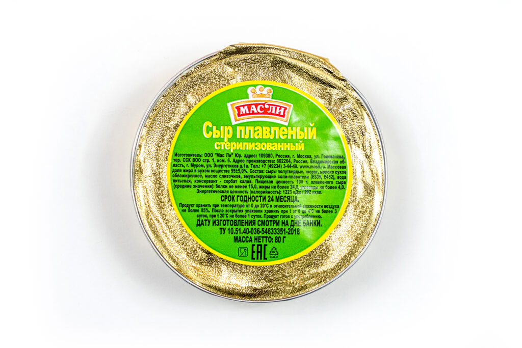 Сыр плавленый