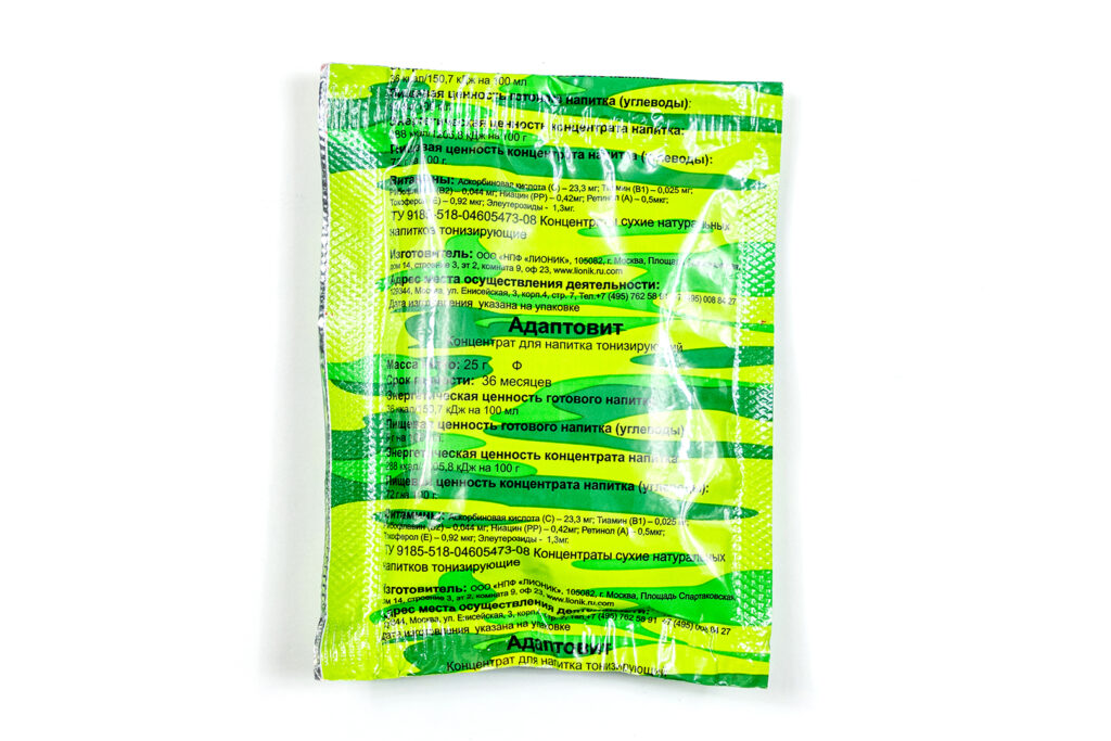 Концентрат для напитка тонизирующий